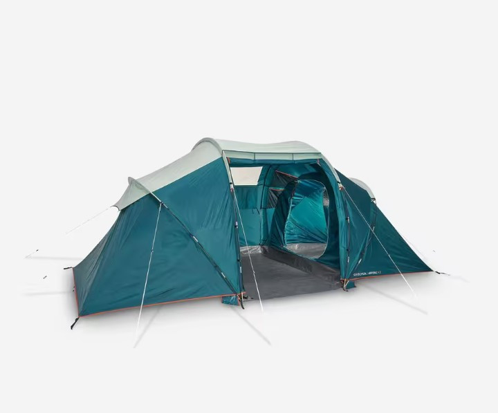 چادر چهارنفره کچوا دو اتاقه quechua arpenaz family 4.2